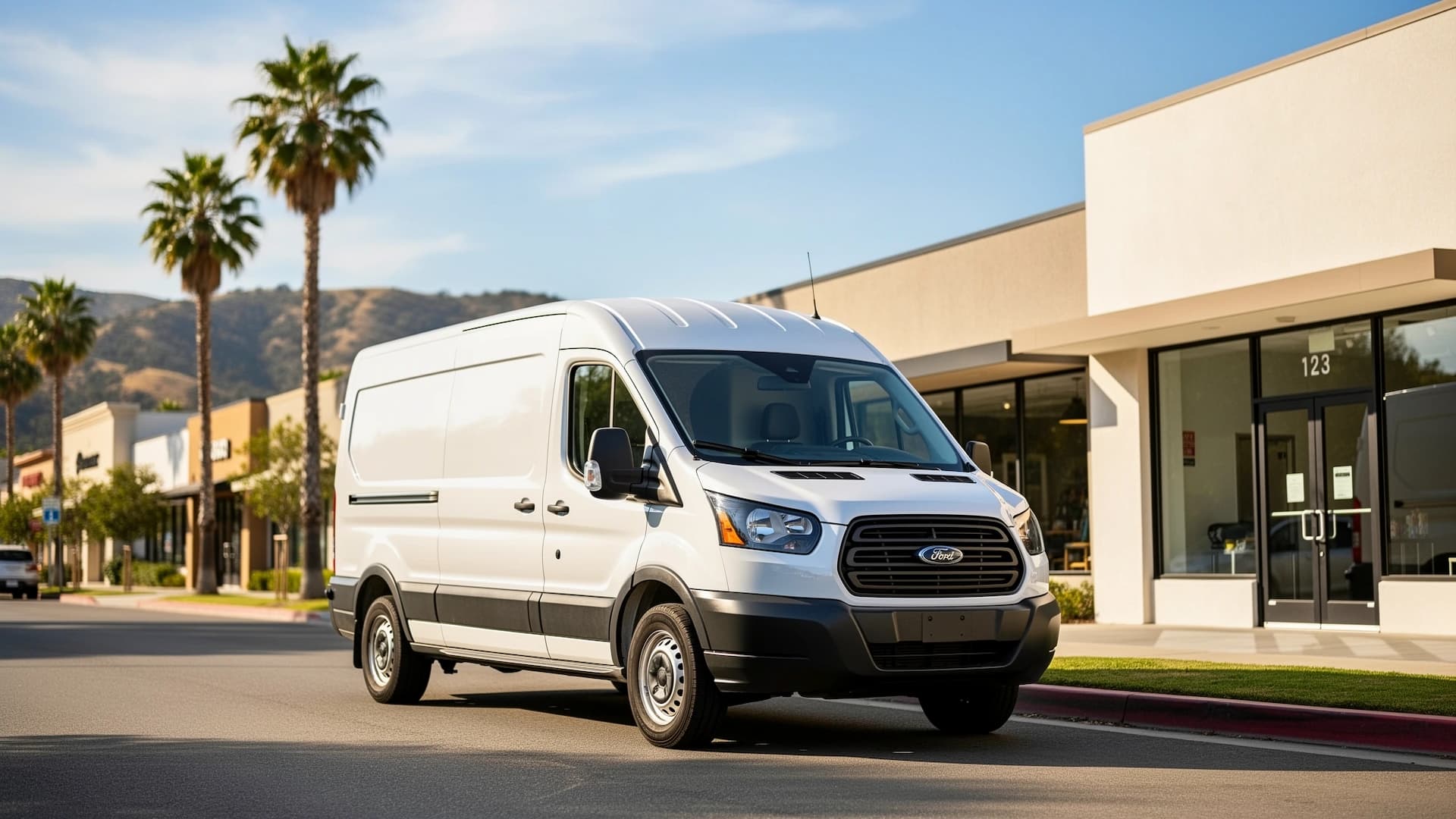 Plumbing service vehicle in Vista, CA