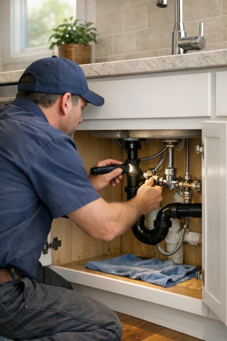 Leak detection and repair work in Vista CA