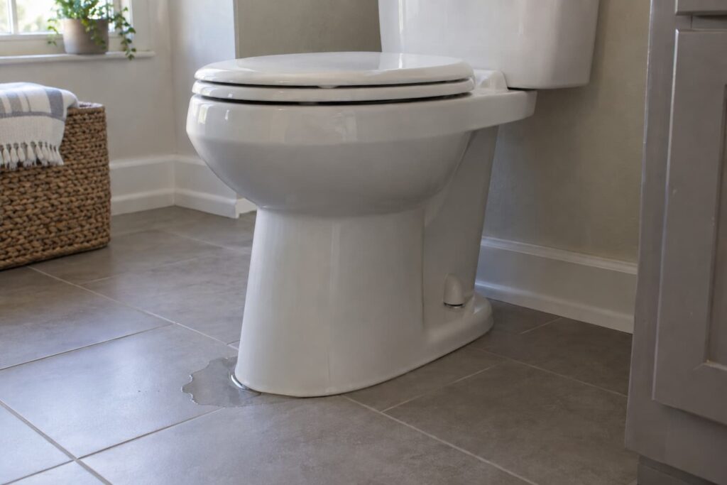Toilet Leaking at the Base: Causes and What to Do